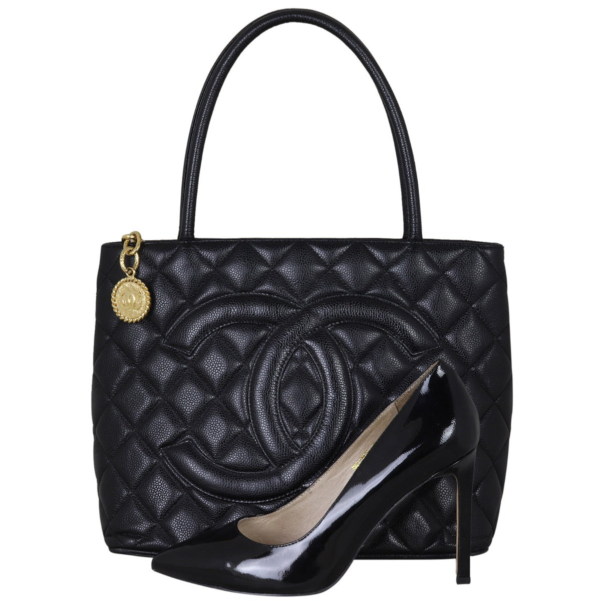 Chanel Medallion Tote | Gold Zip