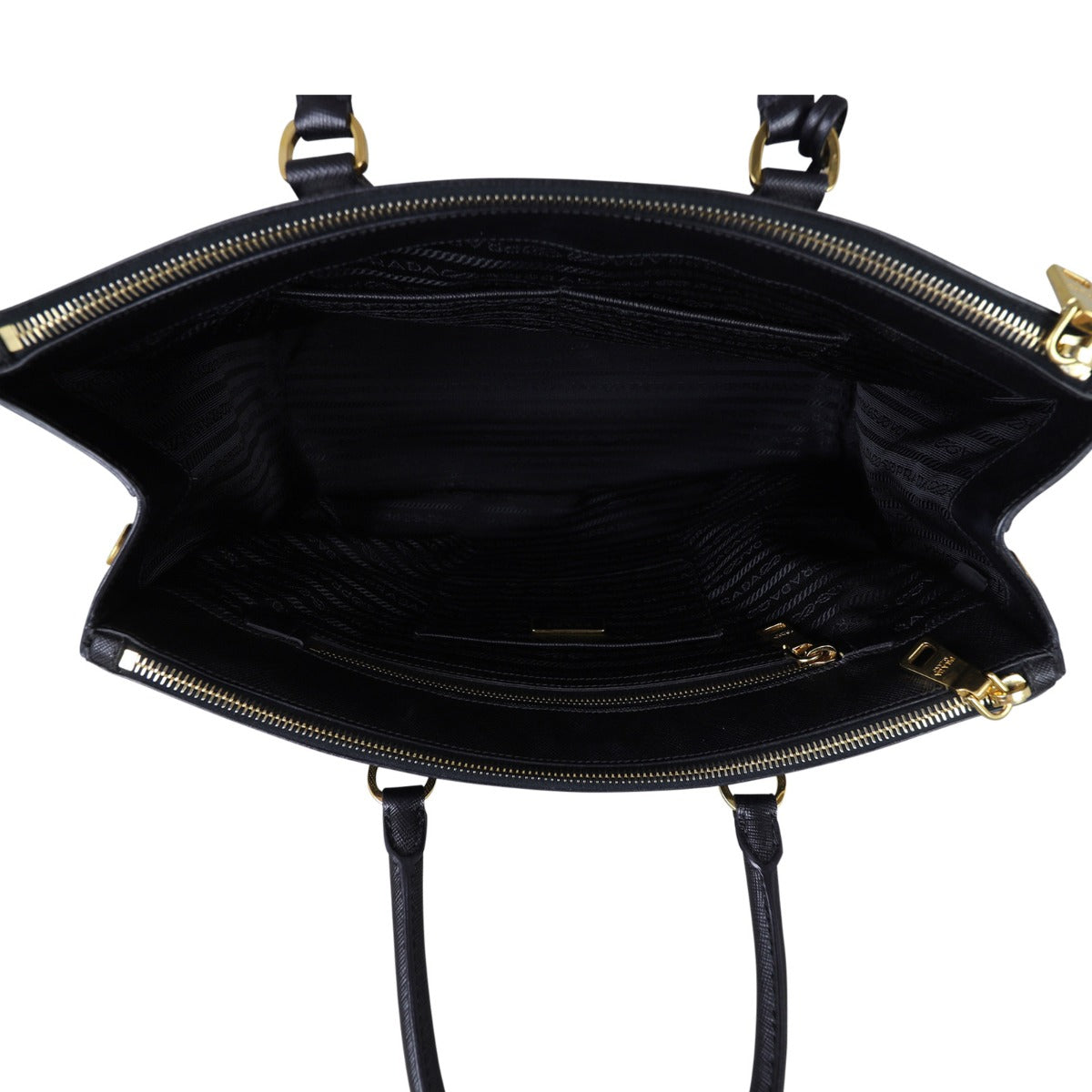 Prada Saffiano Lux Galleria Double Zip Tote Large