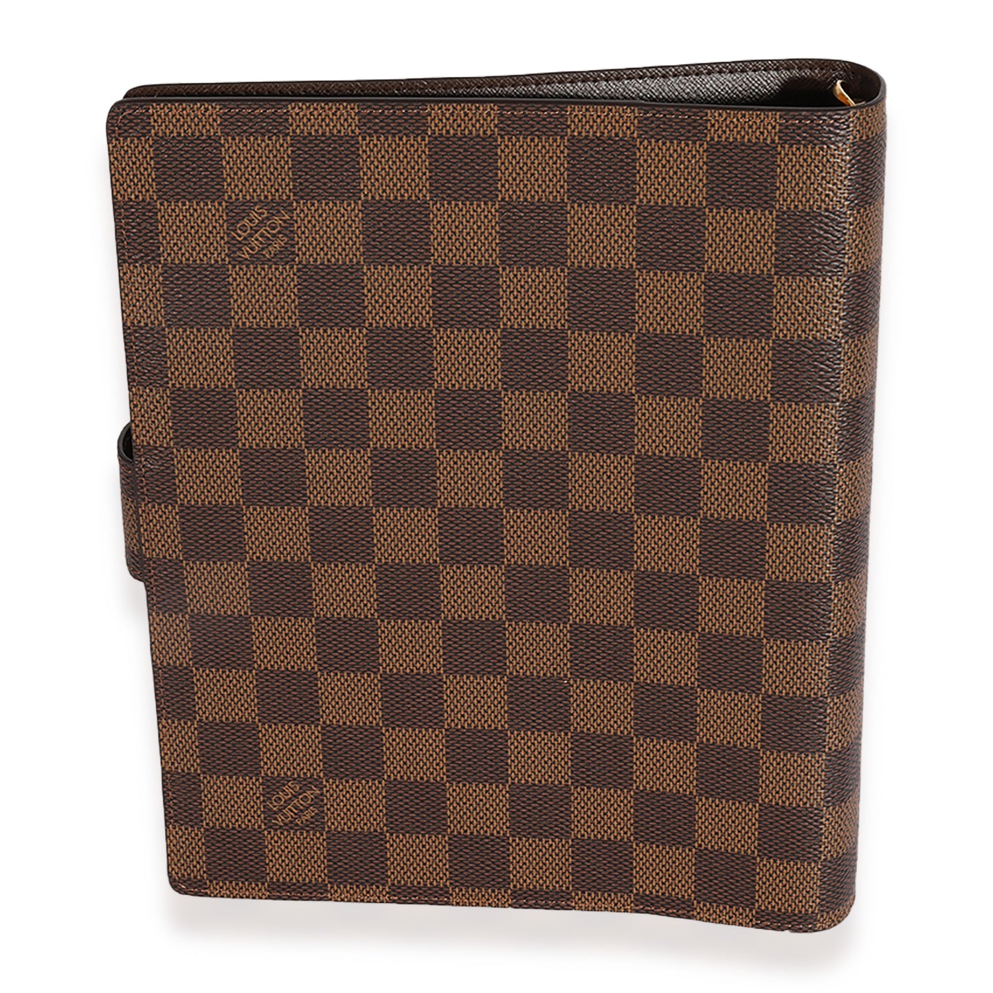 Louis Vuitton Louis Vuitton Damier Ebene Large Agenda