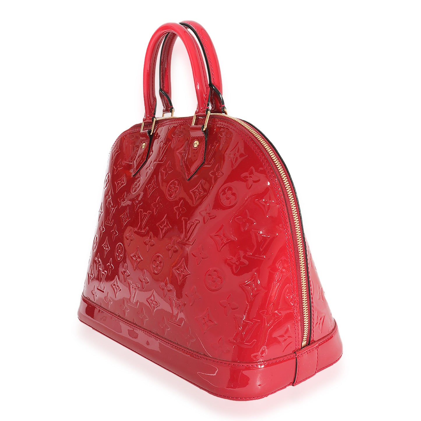 Louis Vuitton Louis Vuitton Cerise Monogram Vernis Alma MM