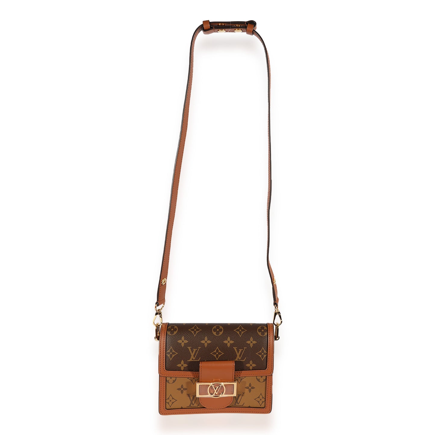 Louis Vuitton Louis Vuitton Monogram & Monogram Reverse Canvas Mini Dauphine Bag