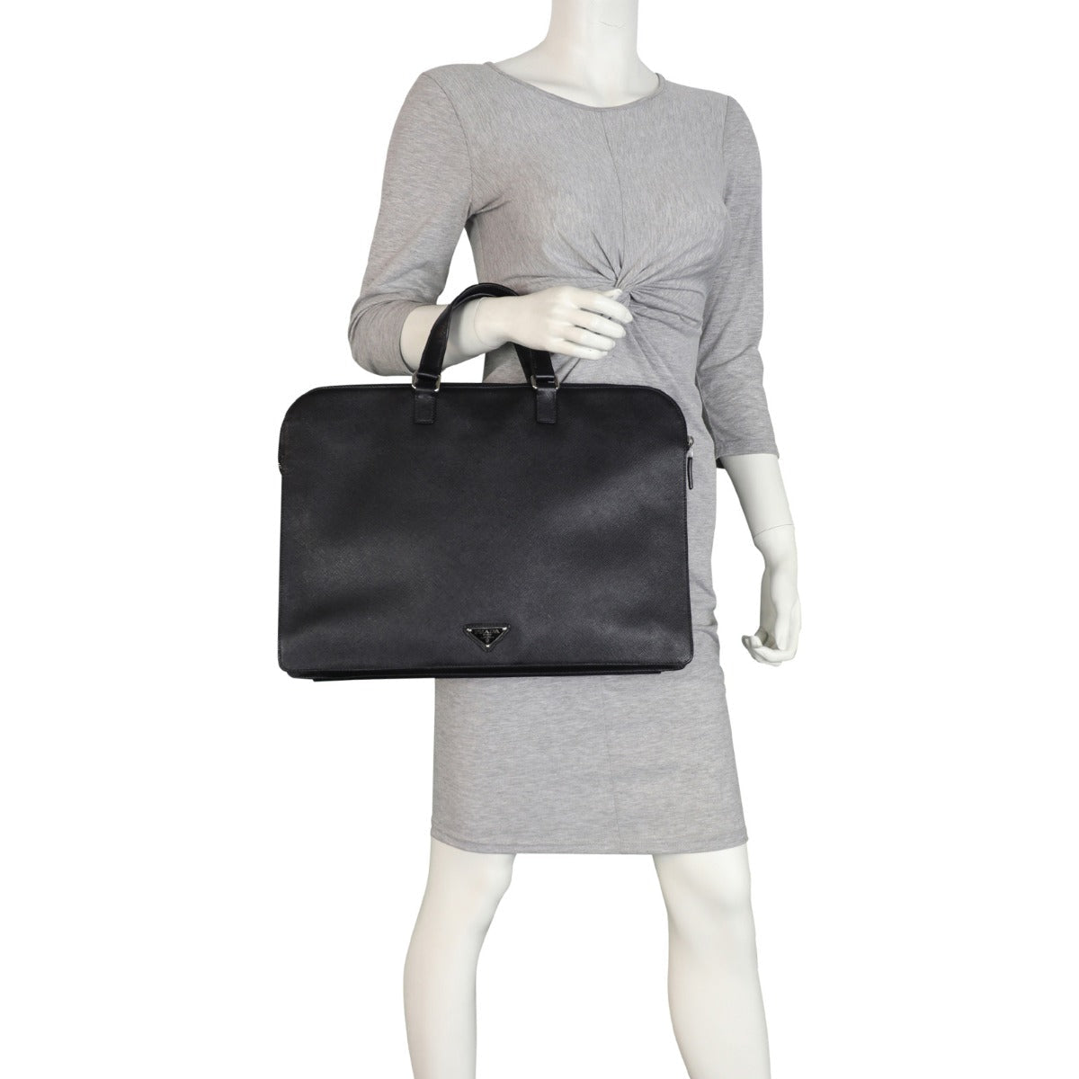 Prada Saffiano Lux Briefcase