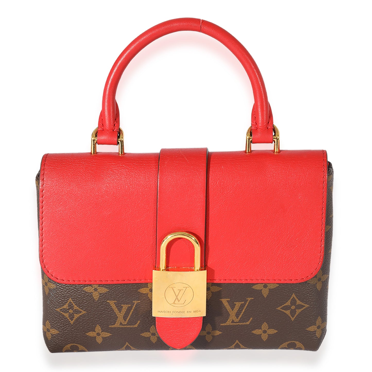 Louis Vuitton Louis Vuitton Monogram Canvas & Coquelicot Locky BB