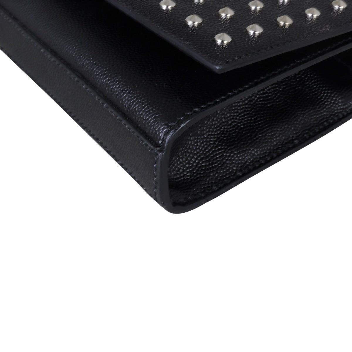 Saint Laurent Monogram Kate Studded Clutch