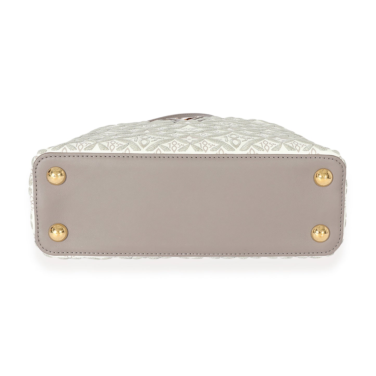 Louis Vuitton Louis Vuitton Taupe Leather Since 1854 Capucines BB