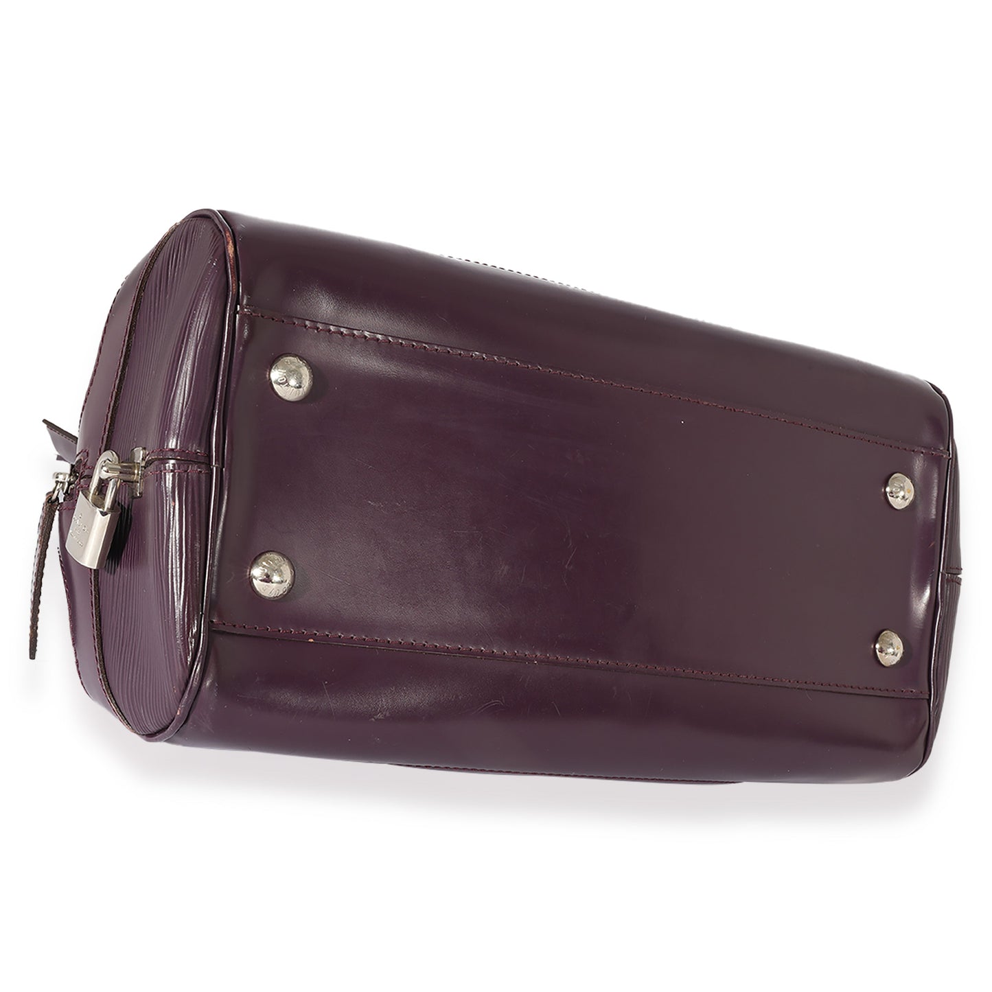 Louis Vuitton Louis Vuitton Purple Epi Bowling Montaigne PM