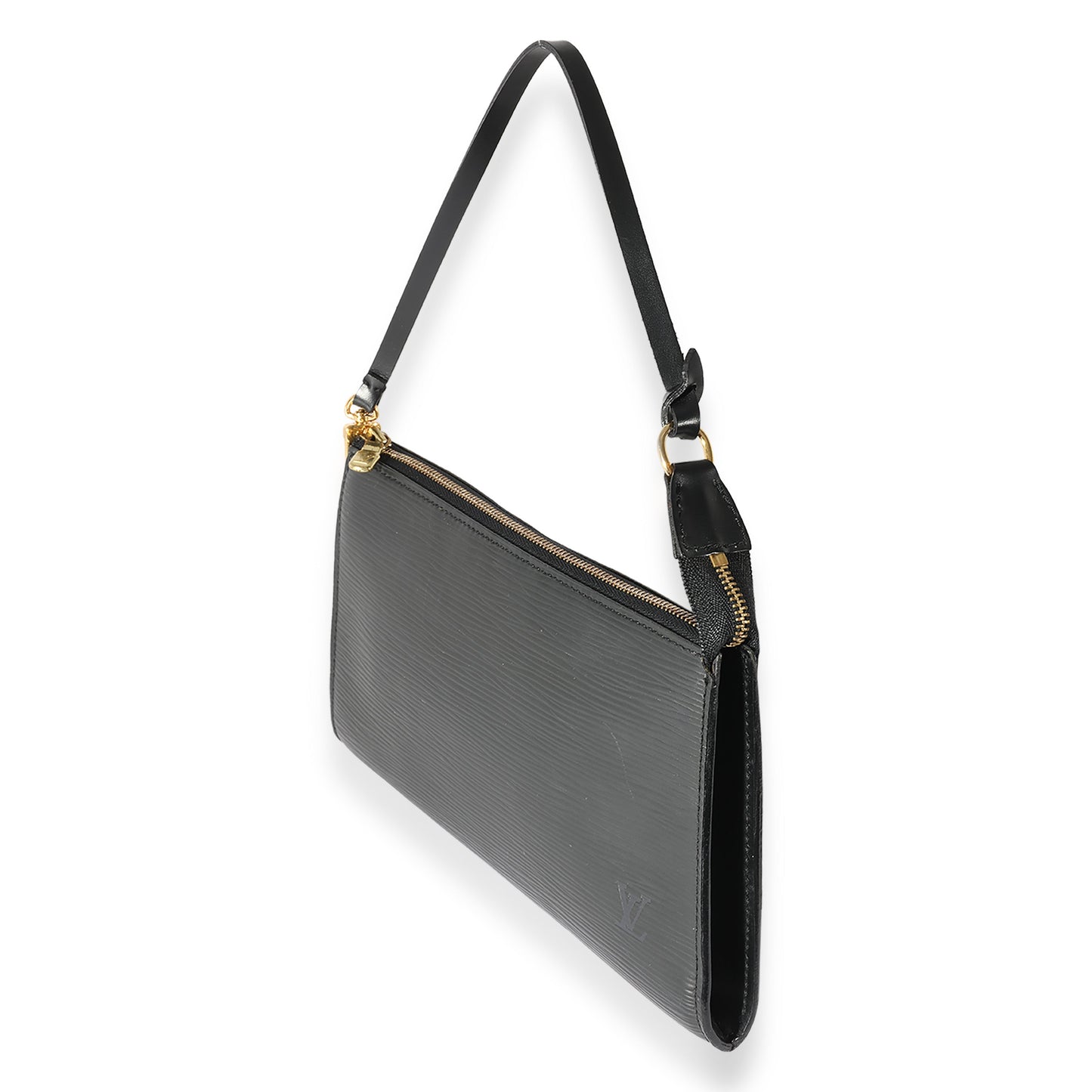 Louis Vuitton Louis Vuitton Black Epi Pochette Accessories