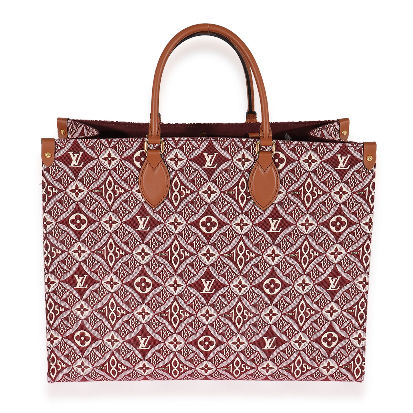 Louis Vuitton Louis Vuitton Bordeaux Jacquard Since 1854 Onthego GM
