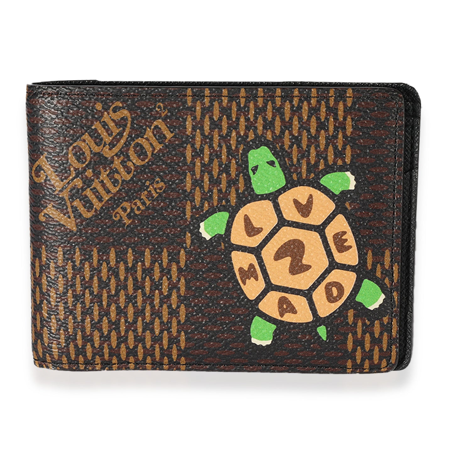 Louis Vuitton Louis Vuitton x Nigo Giant Damier Ebene Multiple Wallet