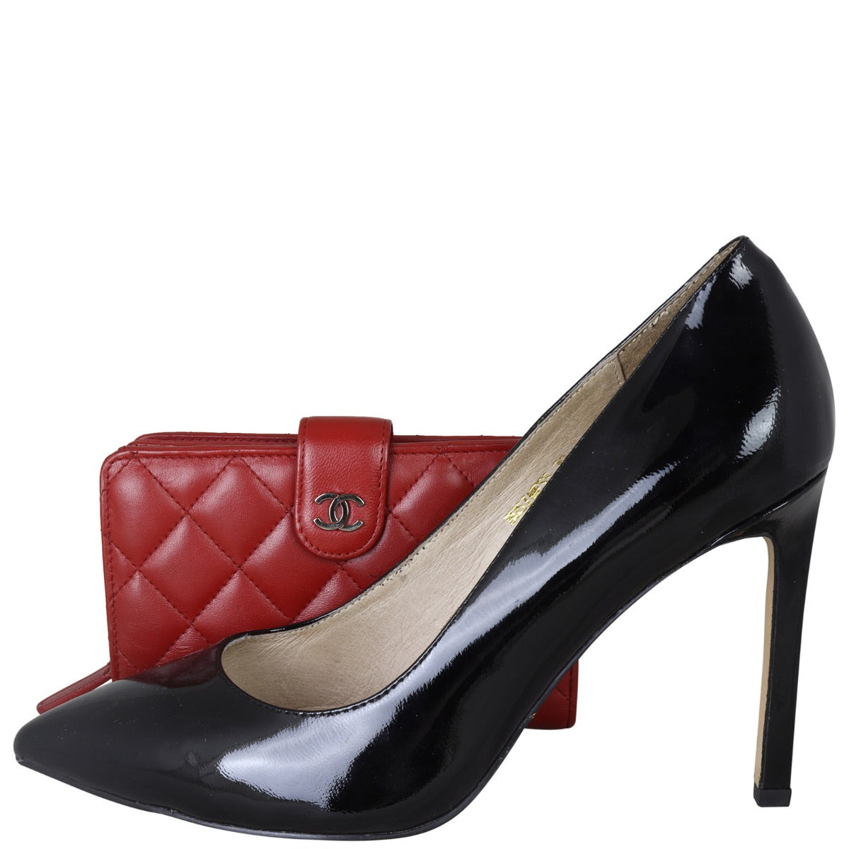 Chanel CC French Wallet | Red