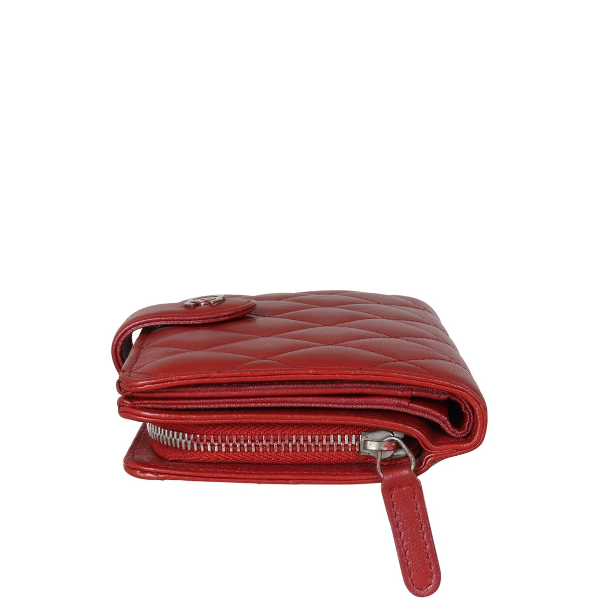 Chanel CC French Wallet | Red