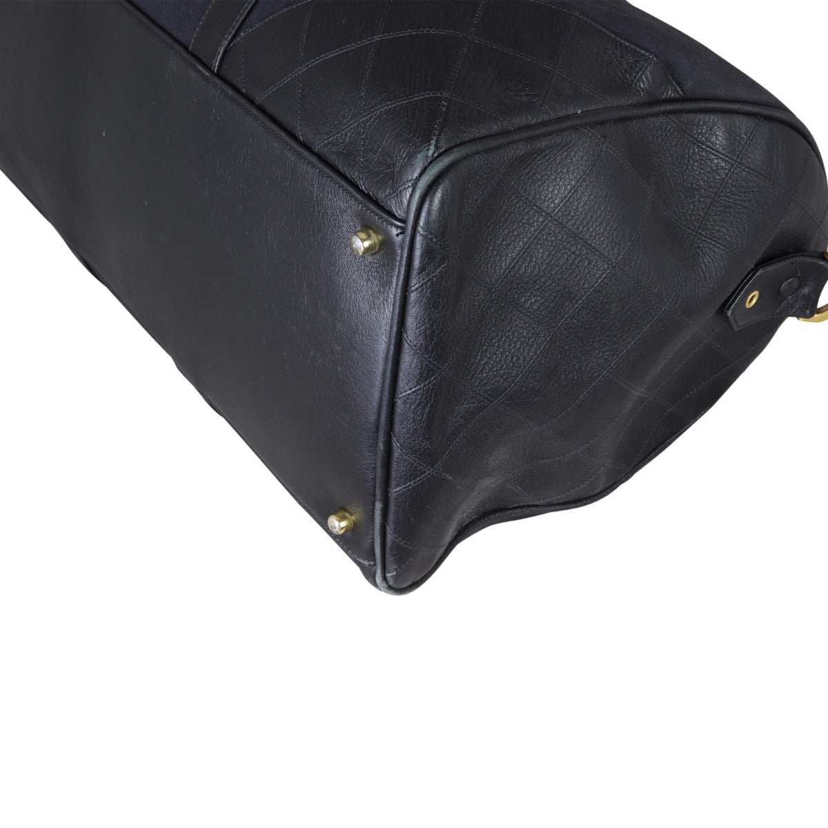 Chanel Vintage Canvas Duffle Bag