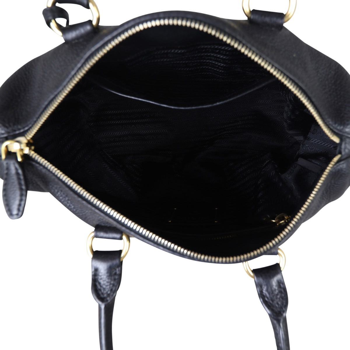 Prada Vitello Daino Satchel Bag