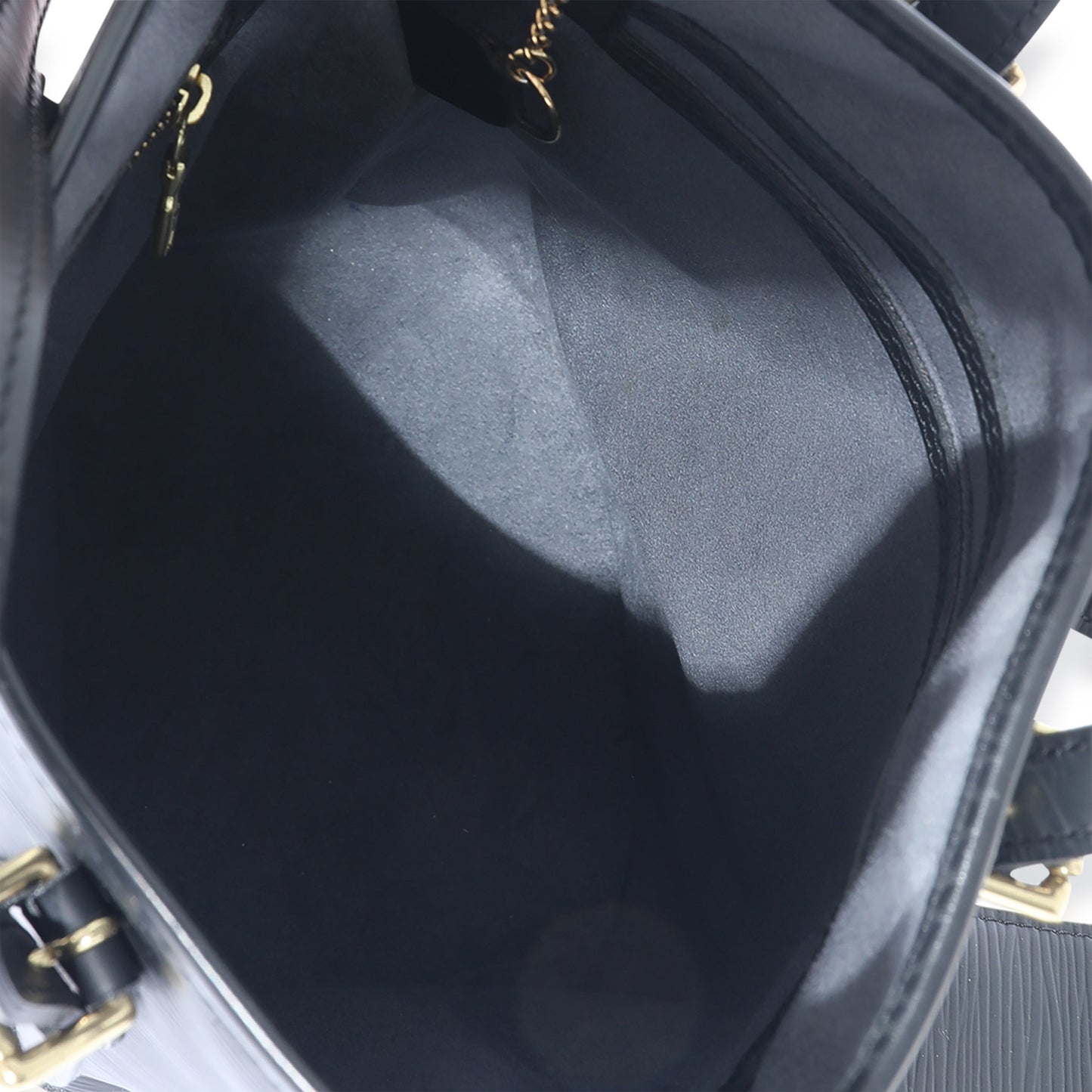 Louis Vuitton Louis Vuitton Black Epi Leather Petit Bucket Bag