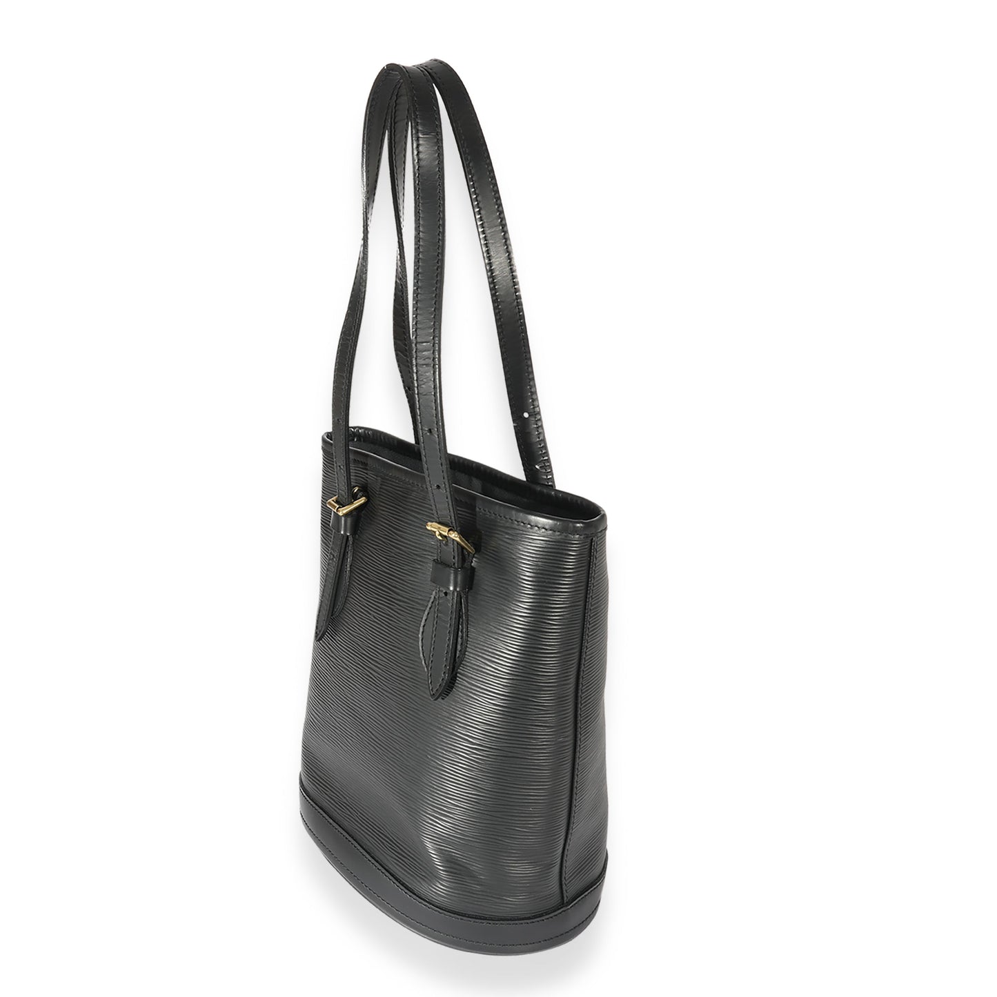 Louis Vuitton Louis Vuitton Black Epi Leather Petit Bucket Bag