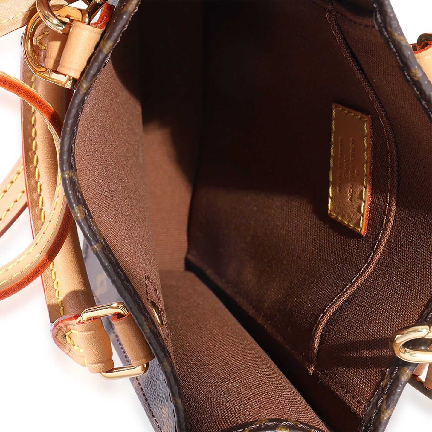Louis Vuitton Louis Vuitton Monogram Canvas Petit Sac Plat