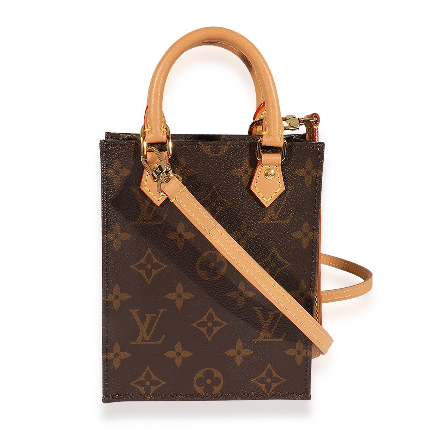 Louis Vuitton Louis Vuitton Monogram Canvas Petit Sac Plat