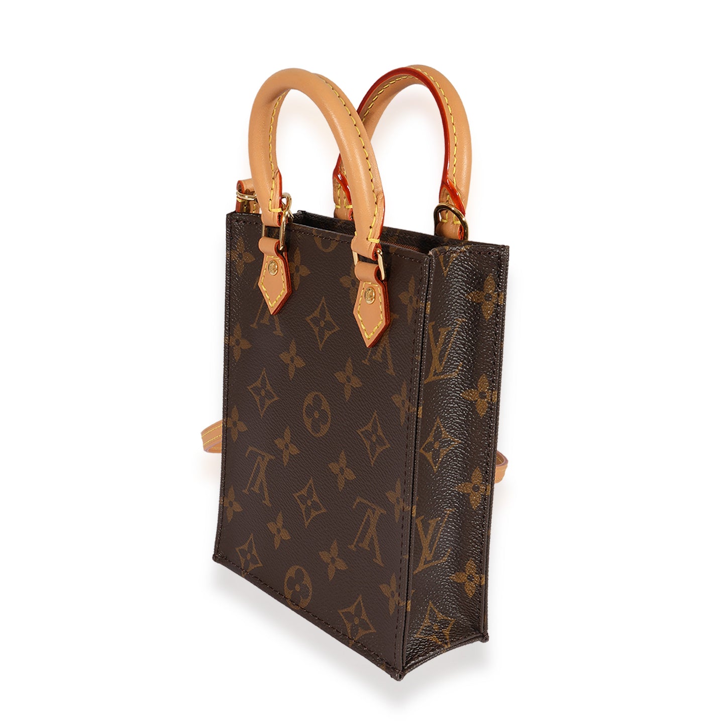 Louis Vuitton Louis Vuitton Monogram Canvas Petit Sac Plat