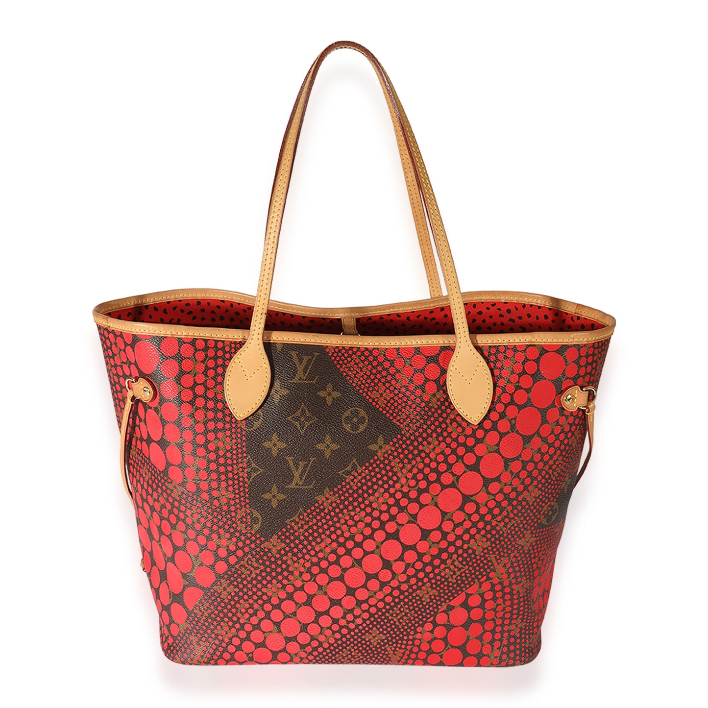 Louis Vuitton Louis Vuitton x Yayoi Kusama Red Infinity Dots Monogram Canvas Neverfull MM