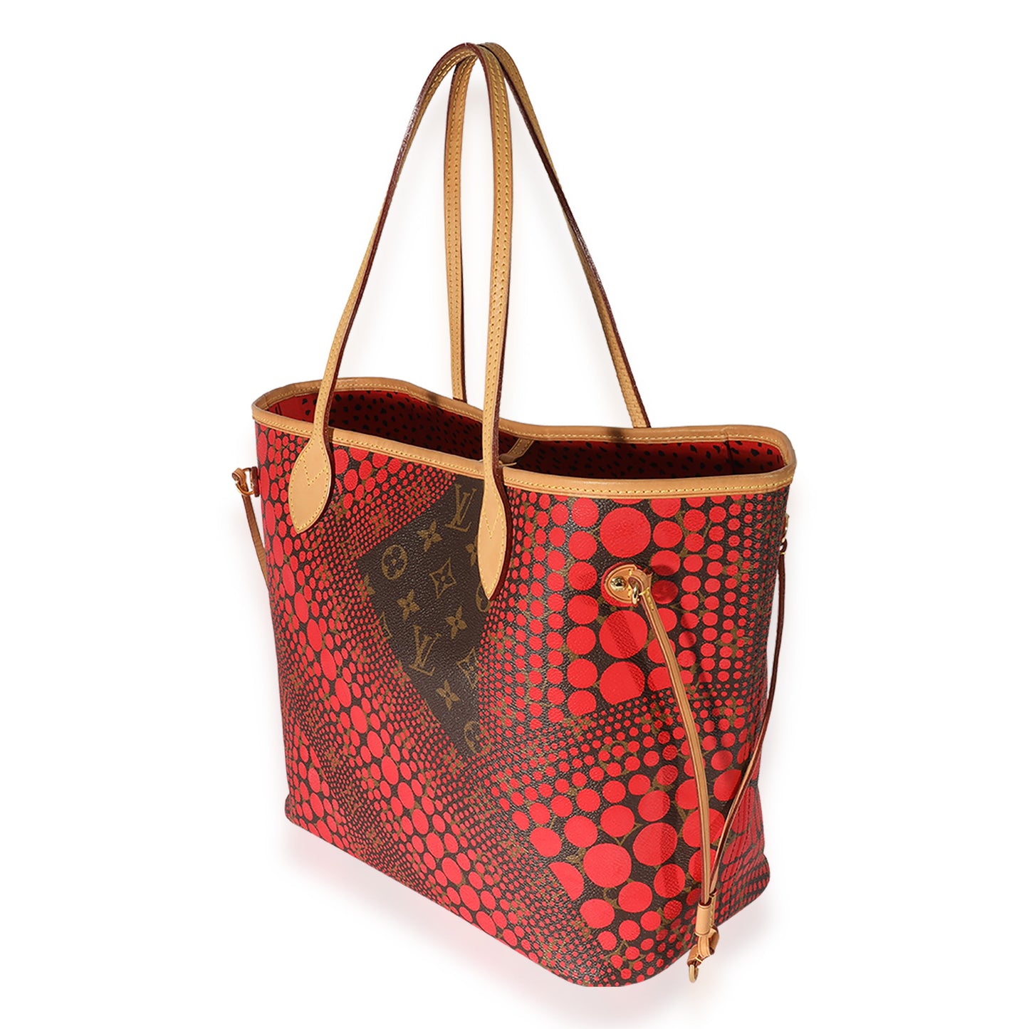 Louis Vuitton Louis Vuitton x Yayoi Kusama Red Infinity Dots Monogram Canvas Neverfull MM