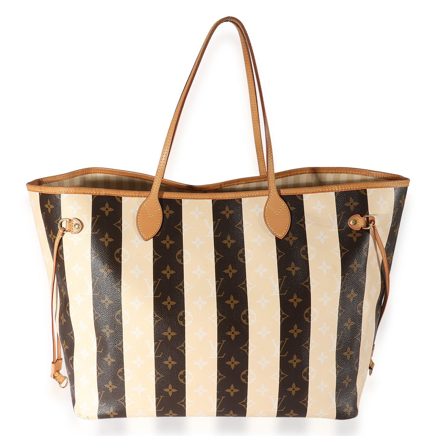 Louis Vuitton Louis Vuitton Monogram Canvas Rayures Neverfull GM