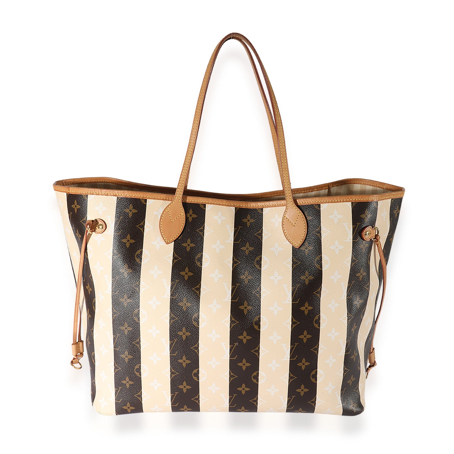 Louis Vuitton Louis Vuitton Monogram Canvas Rayures Neverfull GM