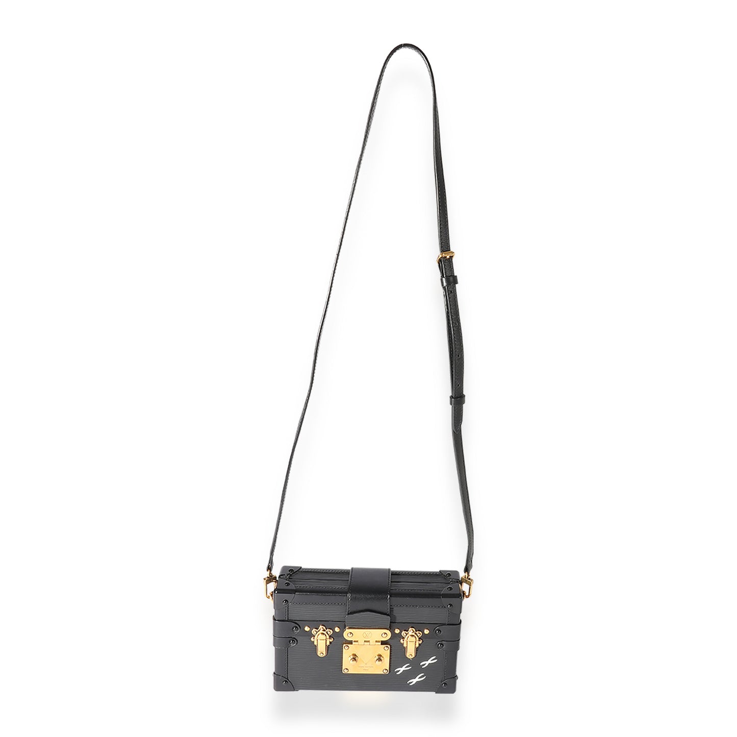 Louis Vuitton Louis Vuitton Black Epi Electric Petite Malle