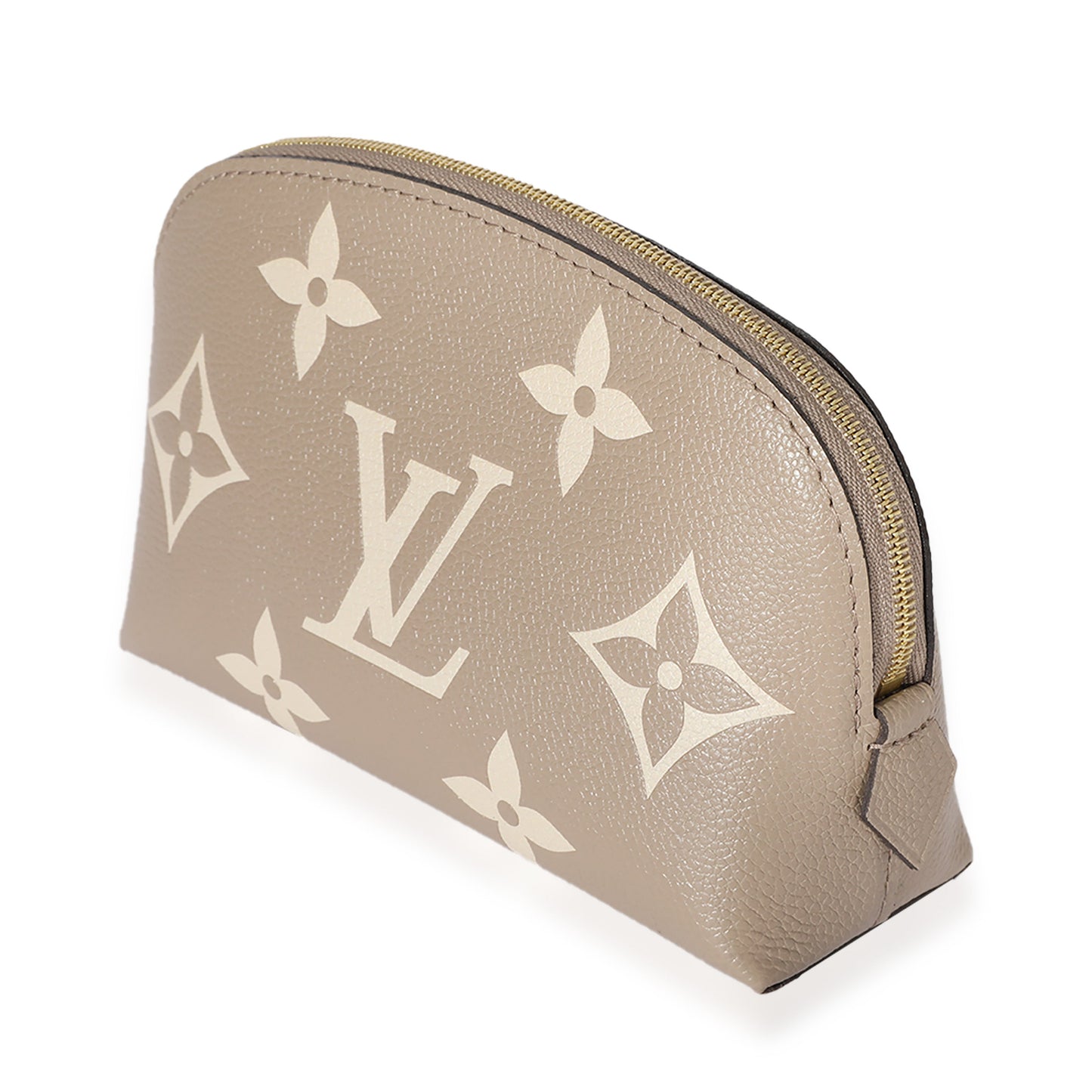 Louis Vuitton Louis Vuitton Cream Giant Monogram Pochette Cosmetique PM