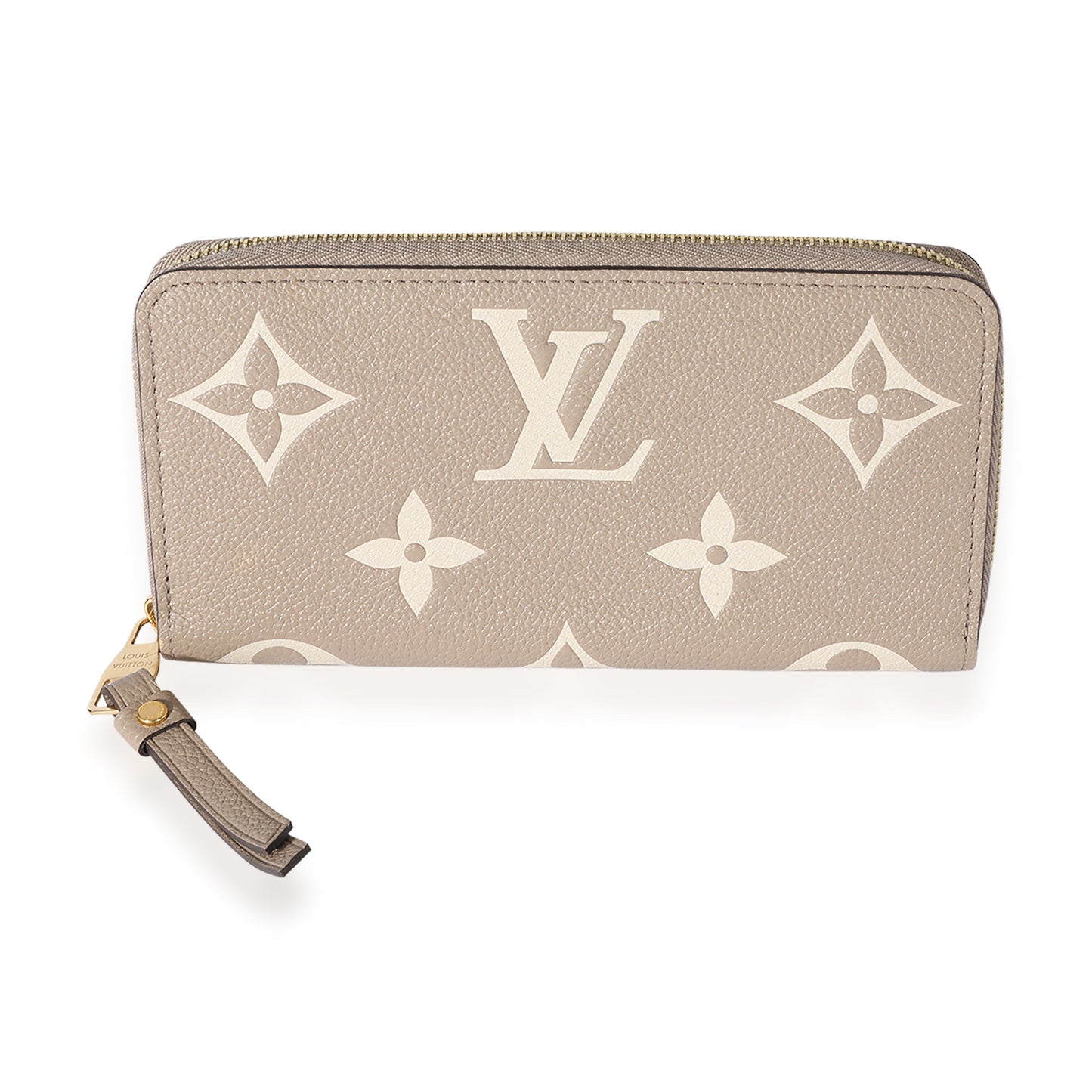 Louis Vuitton Louis Vuitton Cream Giant Monogram Zippy Wallet