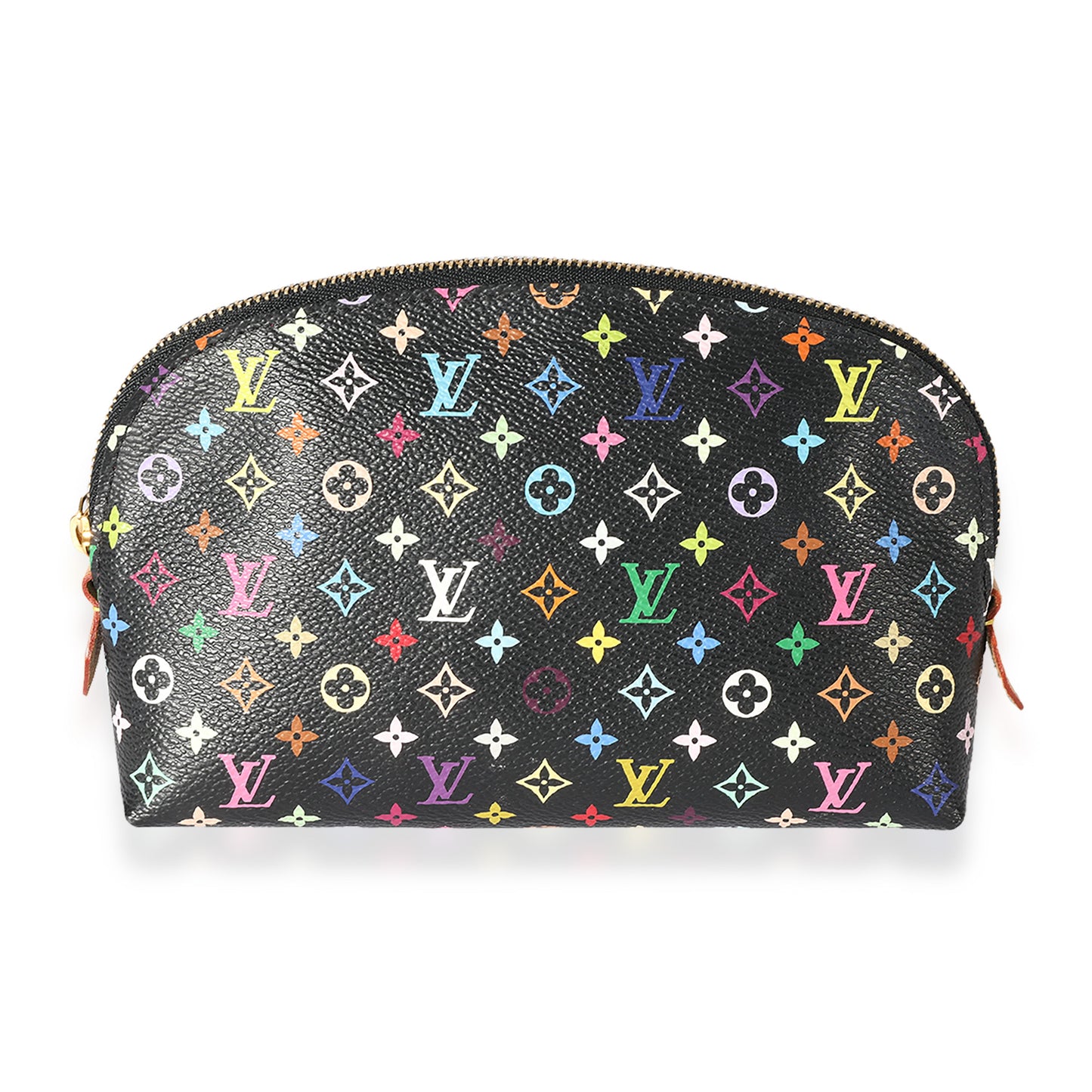 Louis Vuitton Louis Vuitton x Takashi Murakami Black Monogram Multicolore Cosmetic Pouch