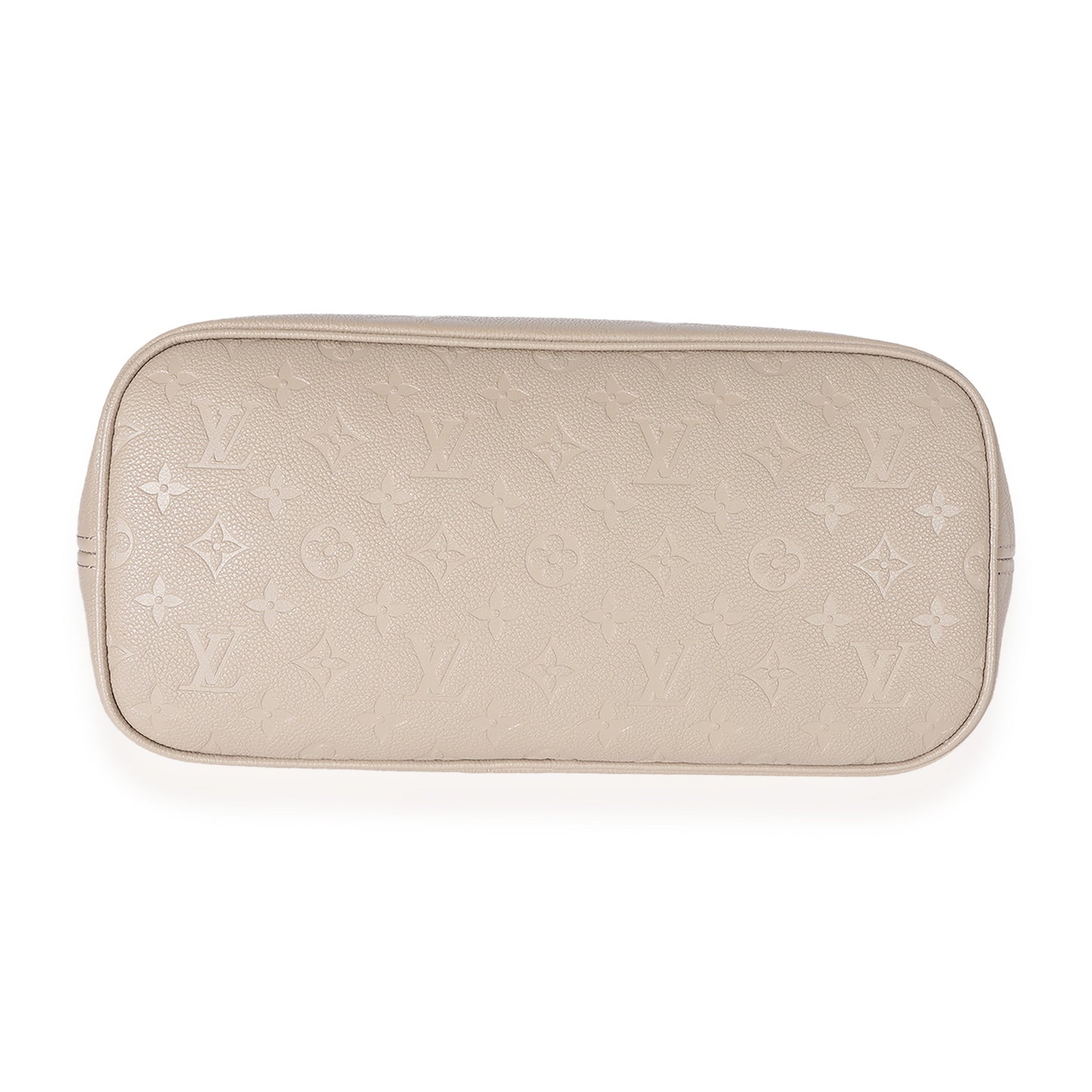 Louis Vuitton Louis Vuitton Tourterelle Monogram Empreinte Giant Neverfull MM