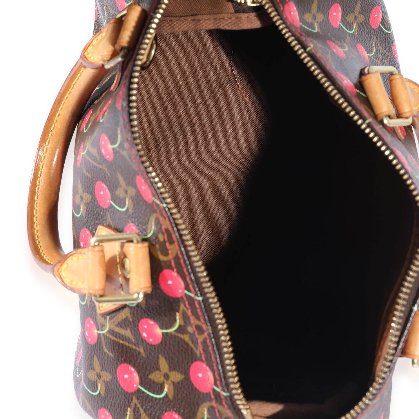 Louis Vuitton Louis Vuitton Monogram Cherry Speedy 25