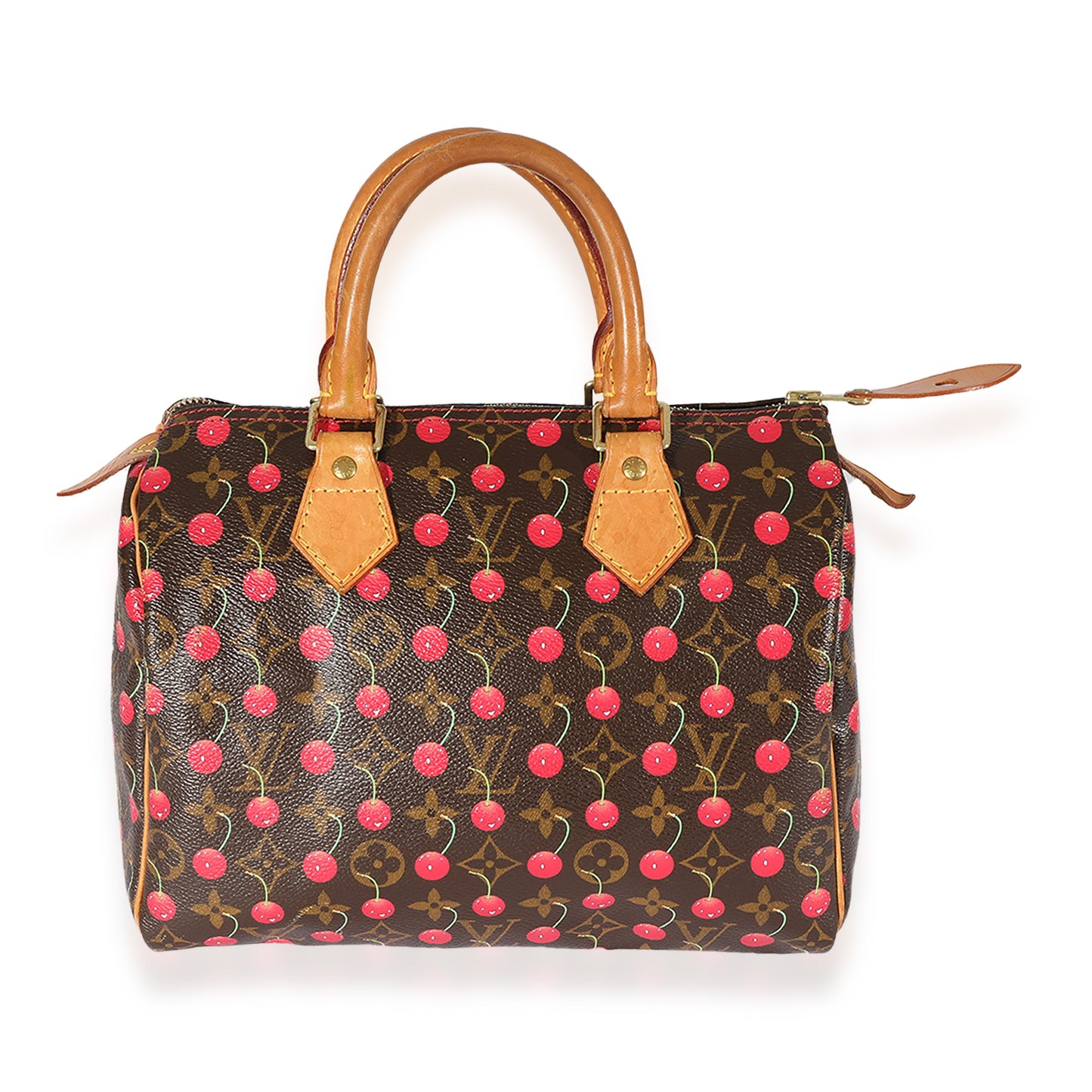 Louis Vuitton Louis Vuitton Monogram Cherry Speedy 25