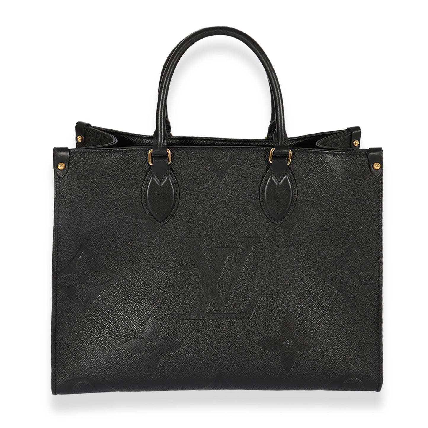 Louis Vuitton Louis Vuitton Black Empreinte Monogram Giant Onthego MM