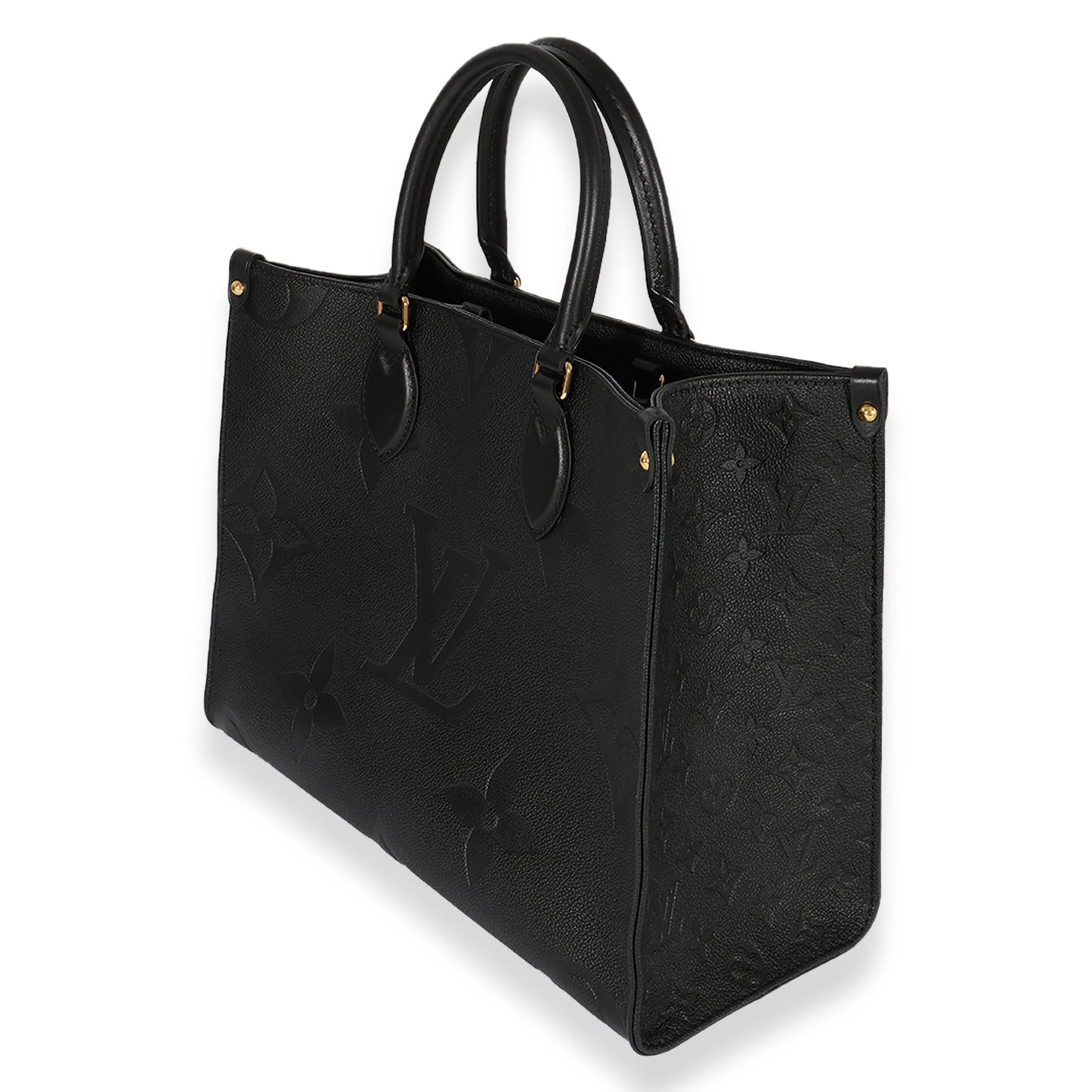 Louis Vuitton Louis Vuitton Black Empreinte Monogram Giant Onthego MM