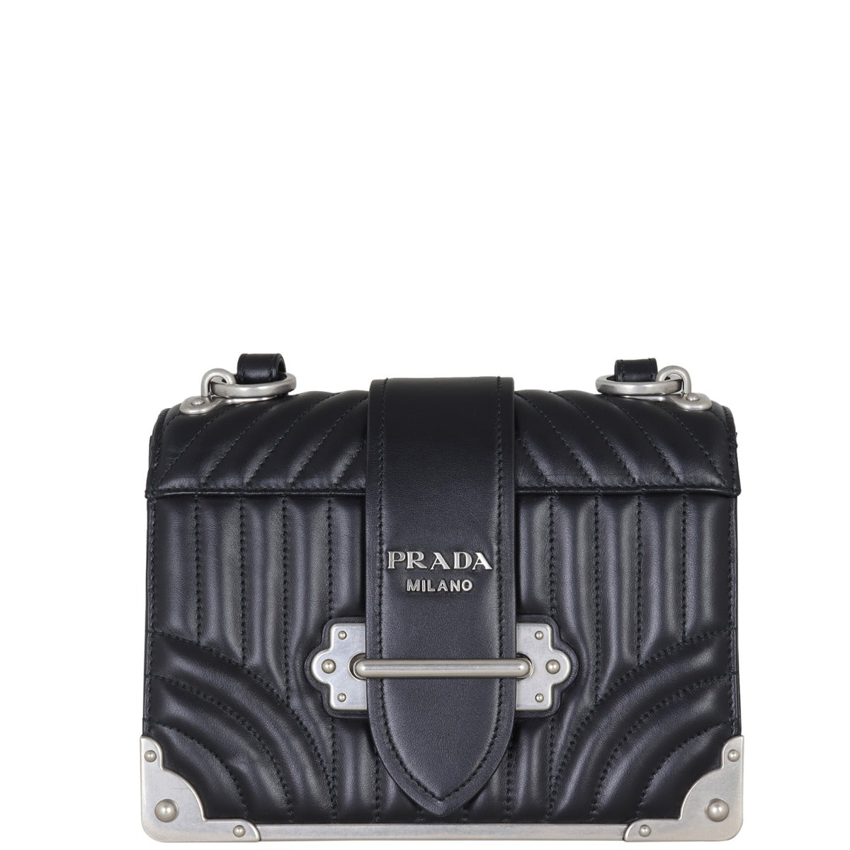 Prada Cahier Diagramme Chain Shoulder Bag