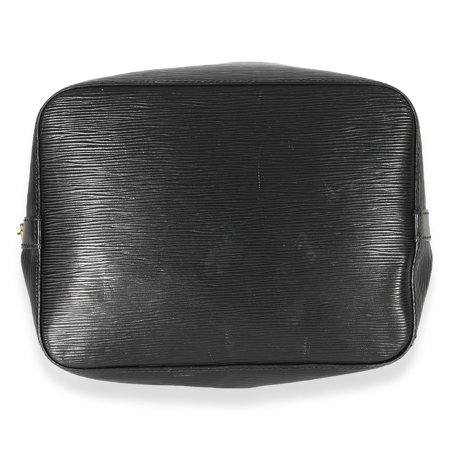 Louis Vuitton Louis Vuitton Vintage Black Leather Epi Noe