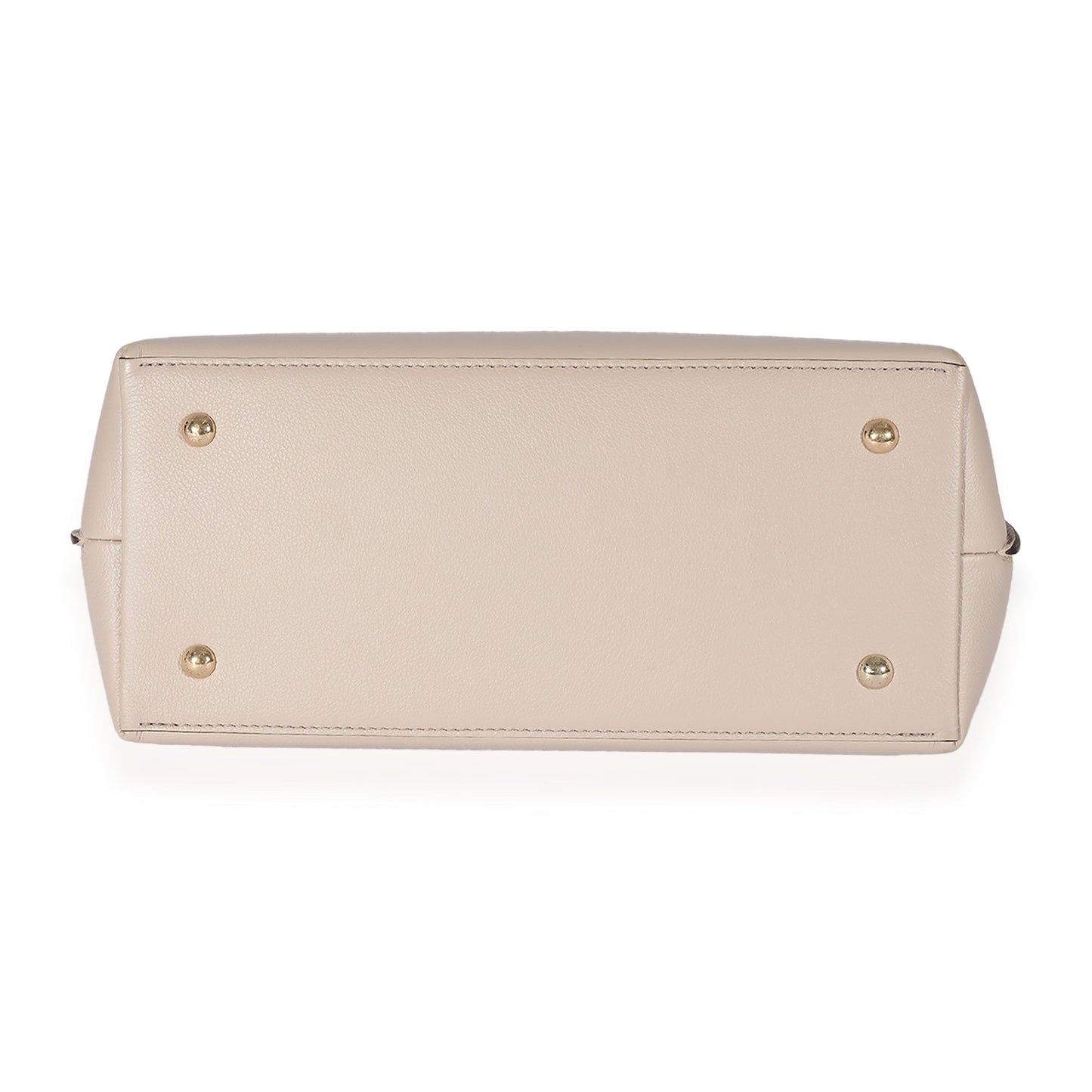 Louis Vuitton Louis Vuitton Greige Soft Calfskin Lockme Ever MM