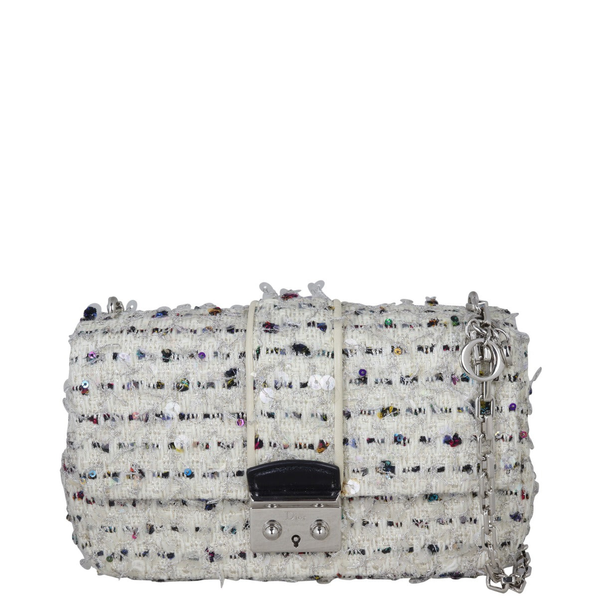 Dior Miss Dior Mini Tweed Flap Bag