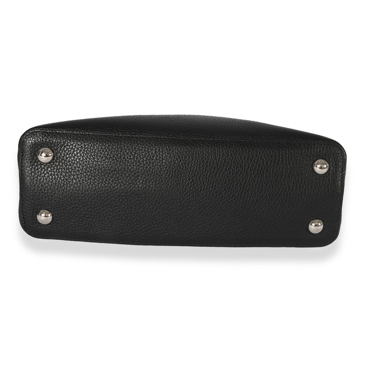 Louis Vuitton Louis Vuitton Black & Multicolor Leather Capucines BB
