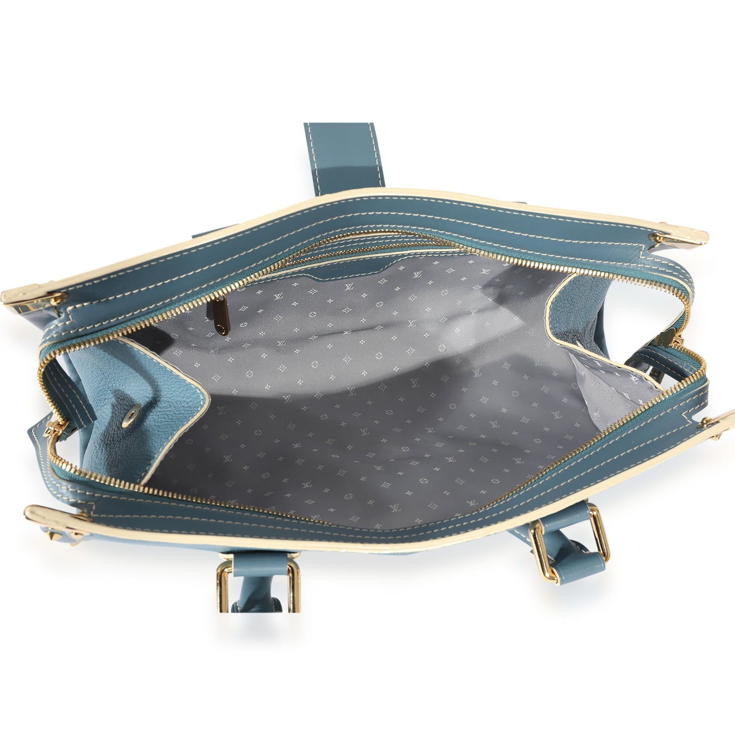 Louis Vuitton Louis Vuitton Blue Leather Suhali LEpanoui PM