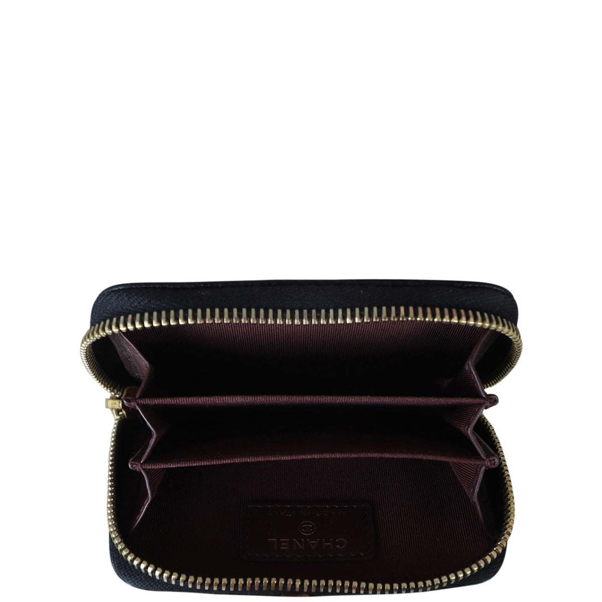 Chanel Classic Zipped Coin Purse | Black
