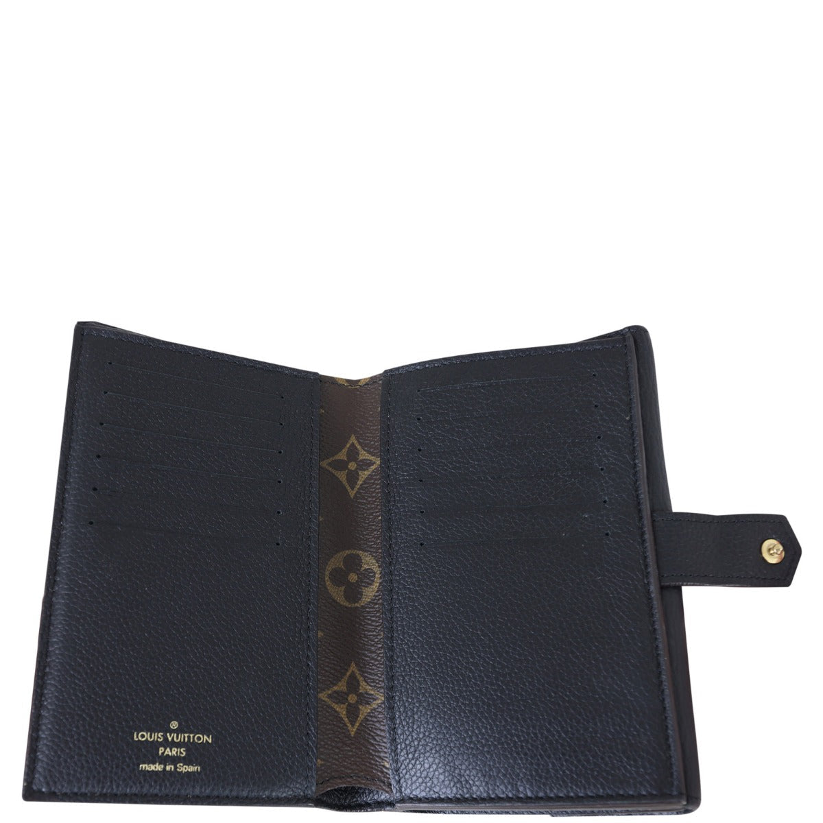Louis Vuitton Pallas Compact Wallet Monogram Noir