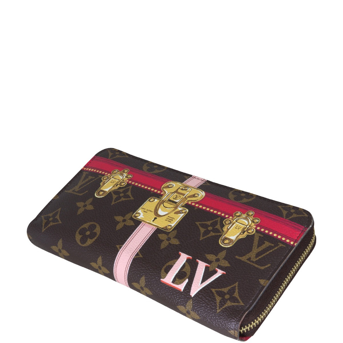 Louis Vuitton Zippy Wallet Monogram Summer Trunks