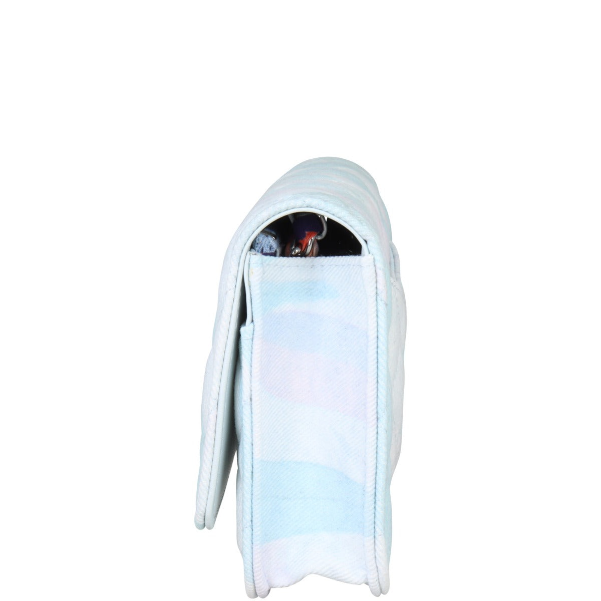 Chanel CC Wallet on Chain Jungle Jeans Denim