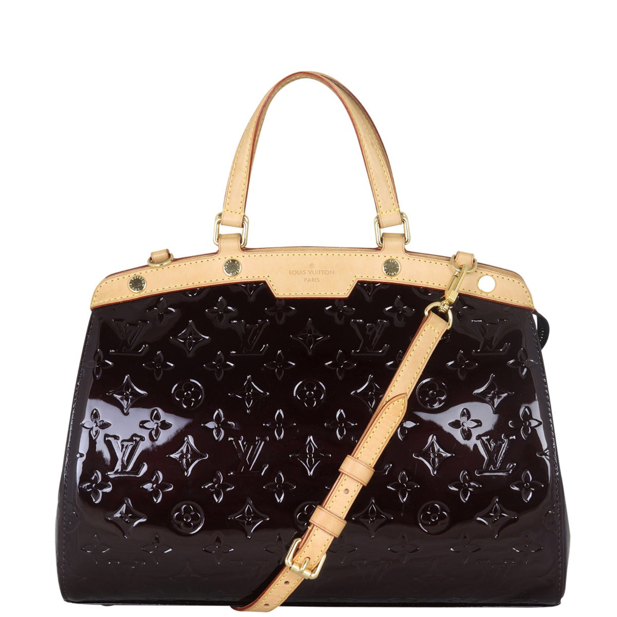 Louis Vuitton Brea MM Monogram Vernis
