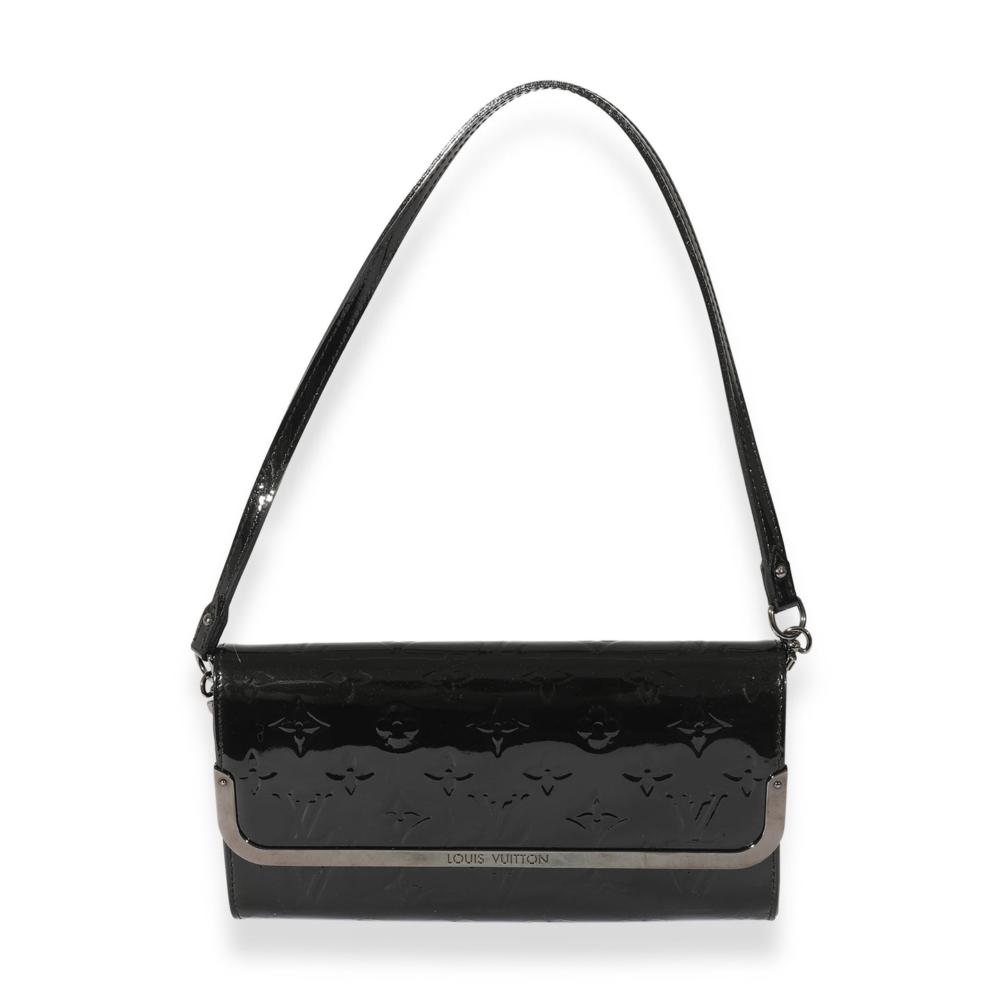 Louis Vuitton Louis Vuitton Black Vernis Rossmore MM
