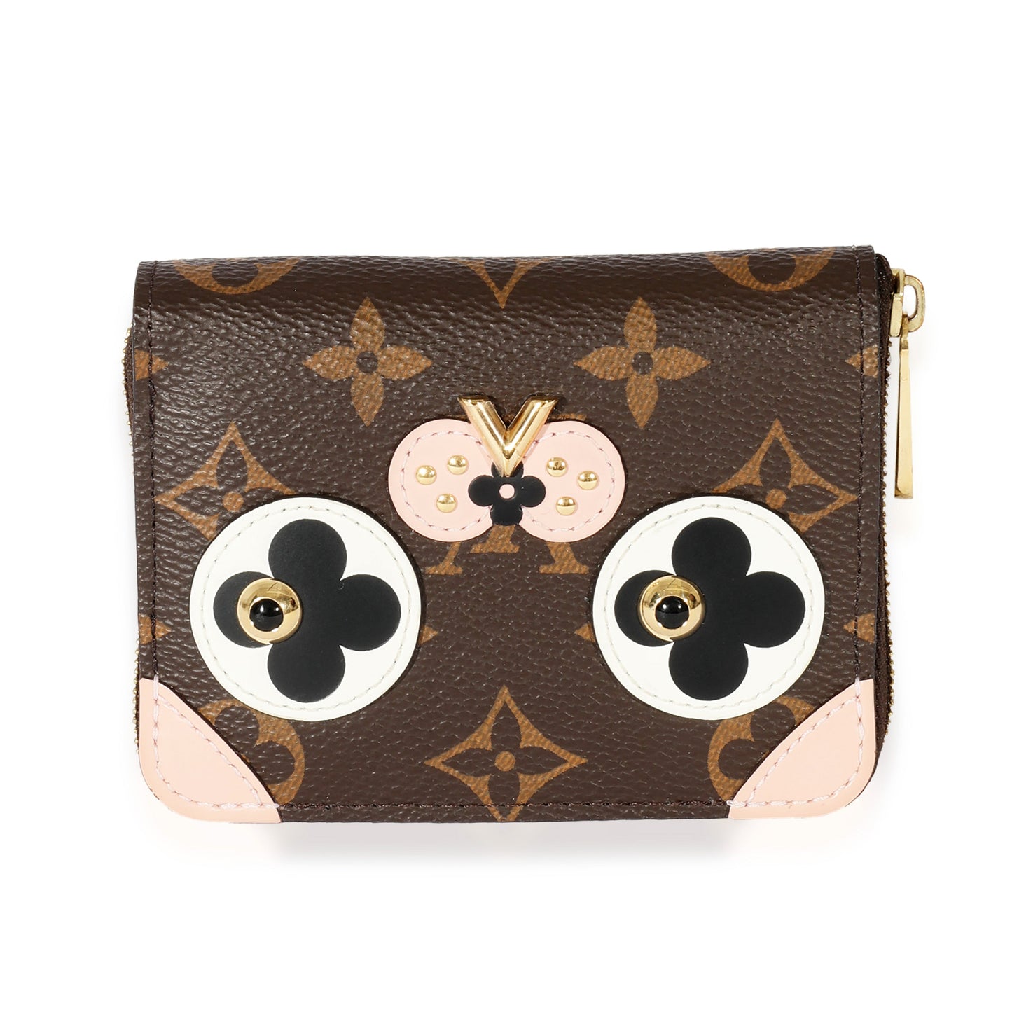 Louis Vuitton Louis Vuitton Monogram Canvas Valentine Dog Zippy Coin Purse