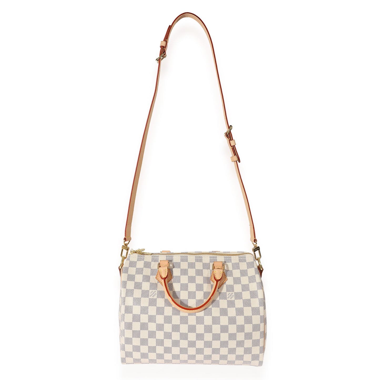Louis Vuitton Louis Vuitton Canvas Damier Azur Bandouliere Speedy 30