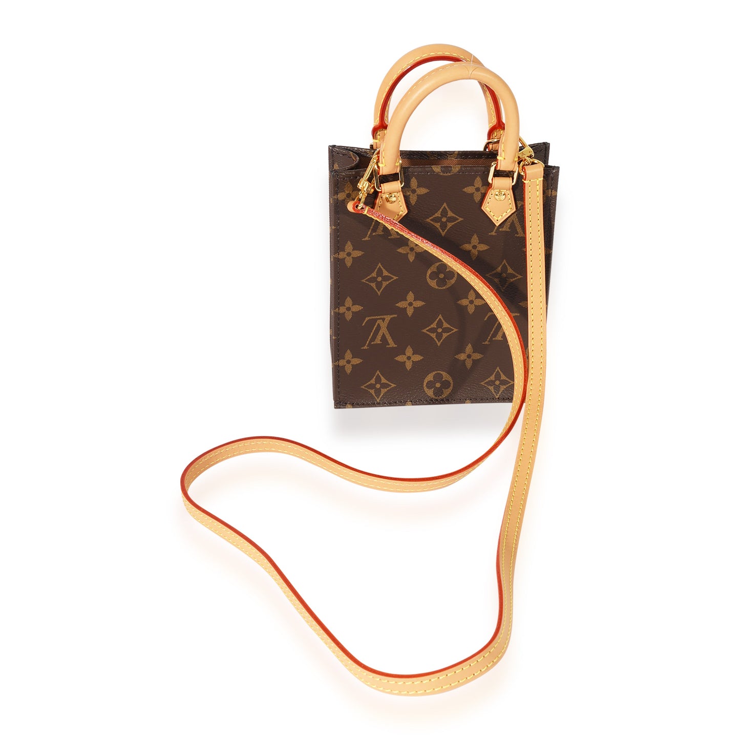 Louis Vuitton Louis Vuitton Monogram Canvas Petit Sac Plat
